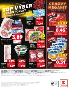 Kaufland leták platný od 25.06.2026 | Strana: 84 | Produkty: Slanina, Krkovička, Jahody, Maliny