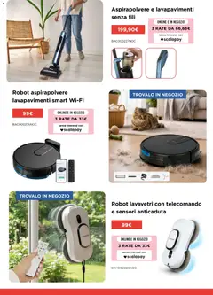 Anteprima del volantino Kasanova volantino valido a partire dal 09.05.2026 | Pagina: 33 | Prodotti: Telecomando, Robot aspirapolvere, Aspirapolvere, Robot