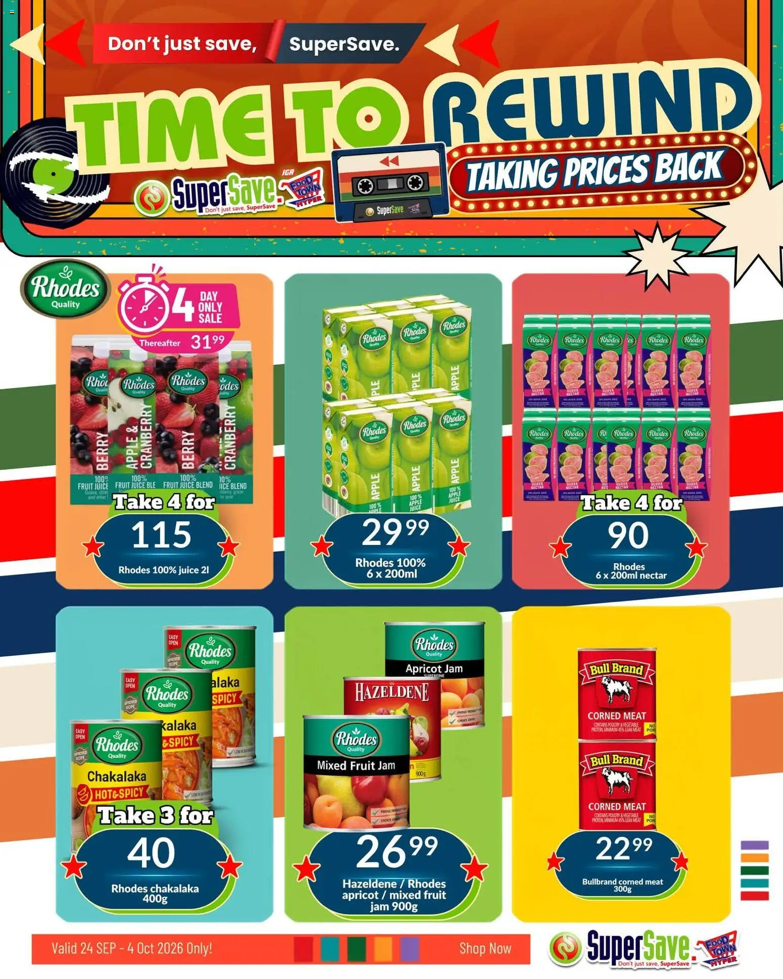New Super Save catalogue – valid from 24/09/2026 | Page: 21 | Products: Corned meat, Jam, Poultry, Fruit
