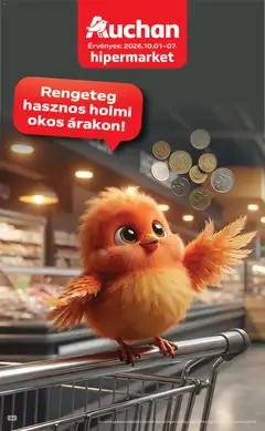 Auchan Filléres ajánlatok - amely érvényes a következő dátumtól: 2026.10.01.