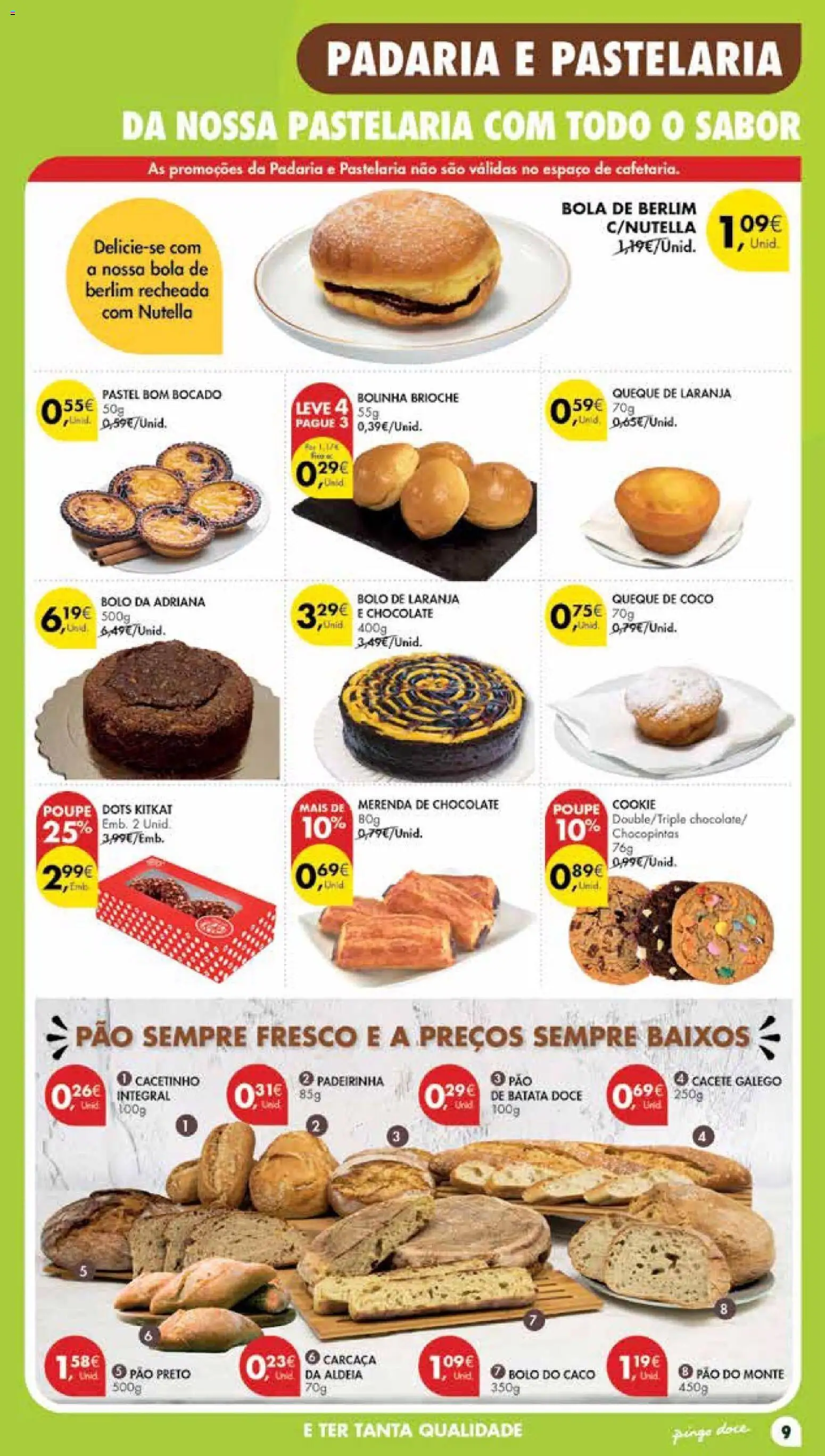 Pingo Doce Poupe Esta Semana Madeira │ válido de 04/08/2026 | Página: 9 | Produtos: Batata, Padaria, Pão, Chocolate
