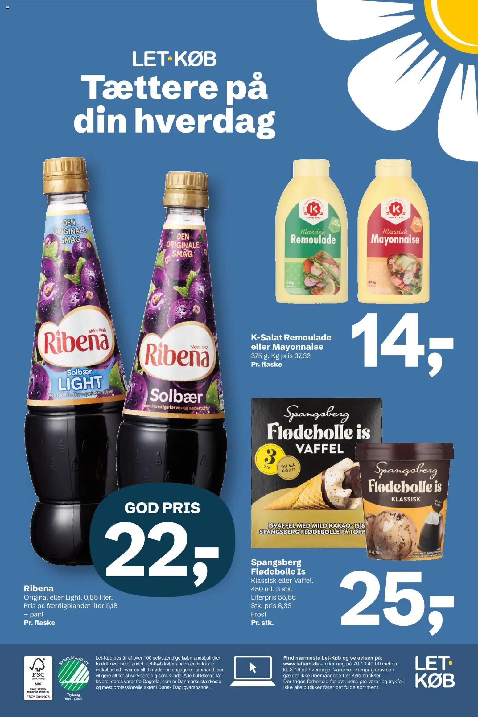LETKØB tilbudsavis – gyldig fra 29/09/2026 | Side: 8 | Produkter: Remoulade, Is, Solbær, Sukker