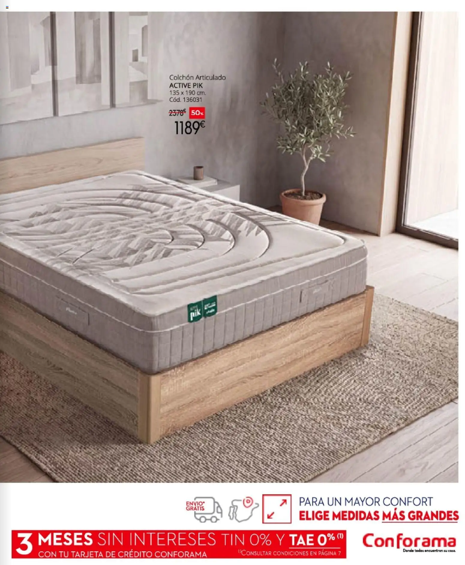 Conforama Camitis │ válido desde el 06/08/2026 | Página: 77 | Productos: Colchon