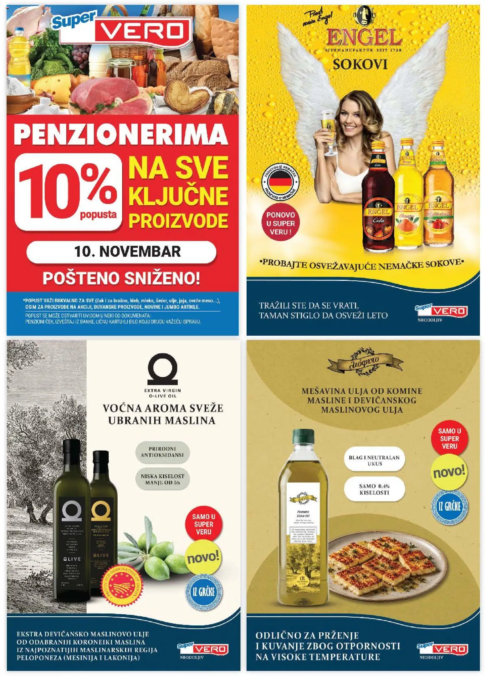SuperVERO katalog - važi od 29.10.2026 | Strana: 28 | Proizvode: Masline, Meso, Ulje, Maslinovo ulje