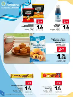 Vista previa Bizcochos dulces o salados GUSTO ARGENTINO, Bizcochos dulces o salados GUSTO ARGENTINO 200 g válido desde el 06/10/2026 | Página: 4