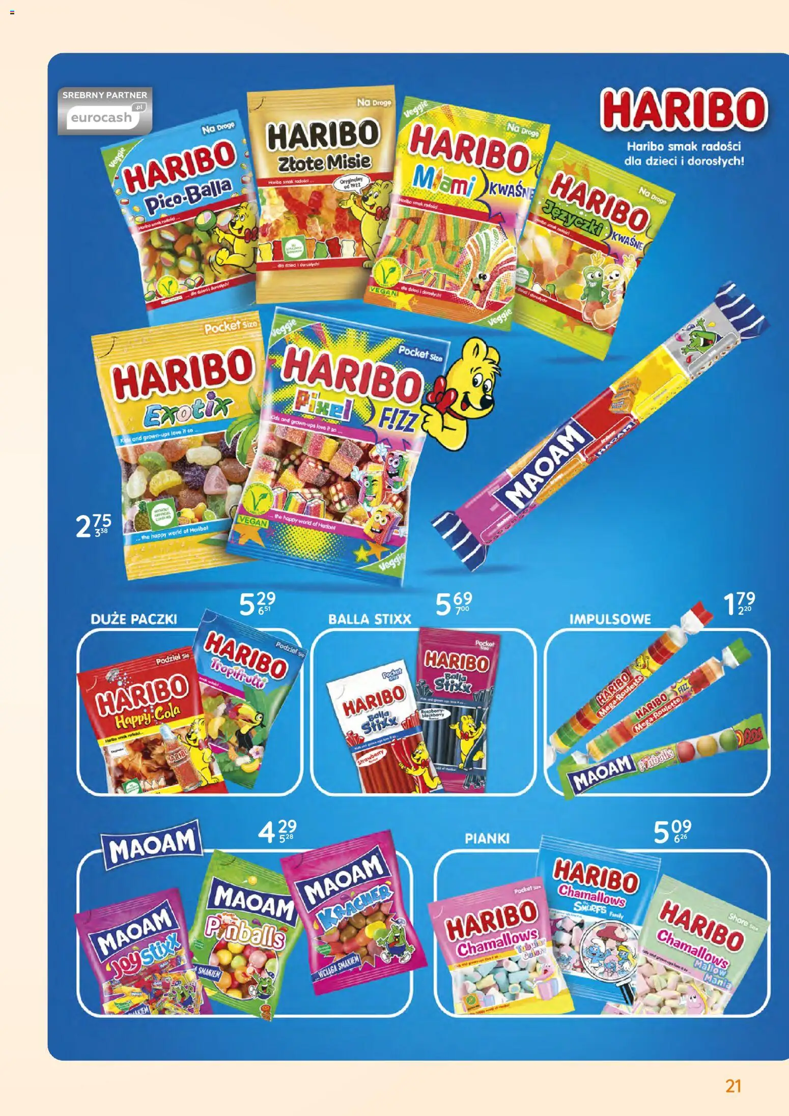 Eurocash gazetka - Oferta Handlowa od 01.06.2026 | Strona: 21 | Produkty: Pączki, Pianki