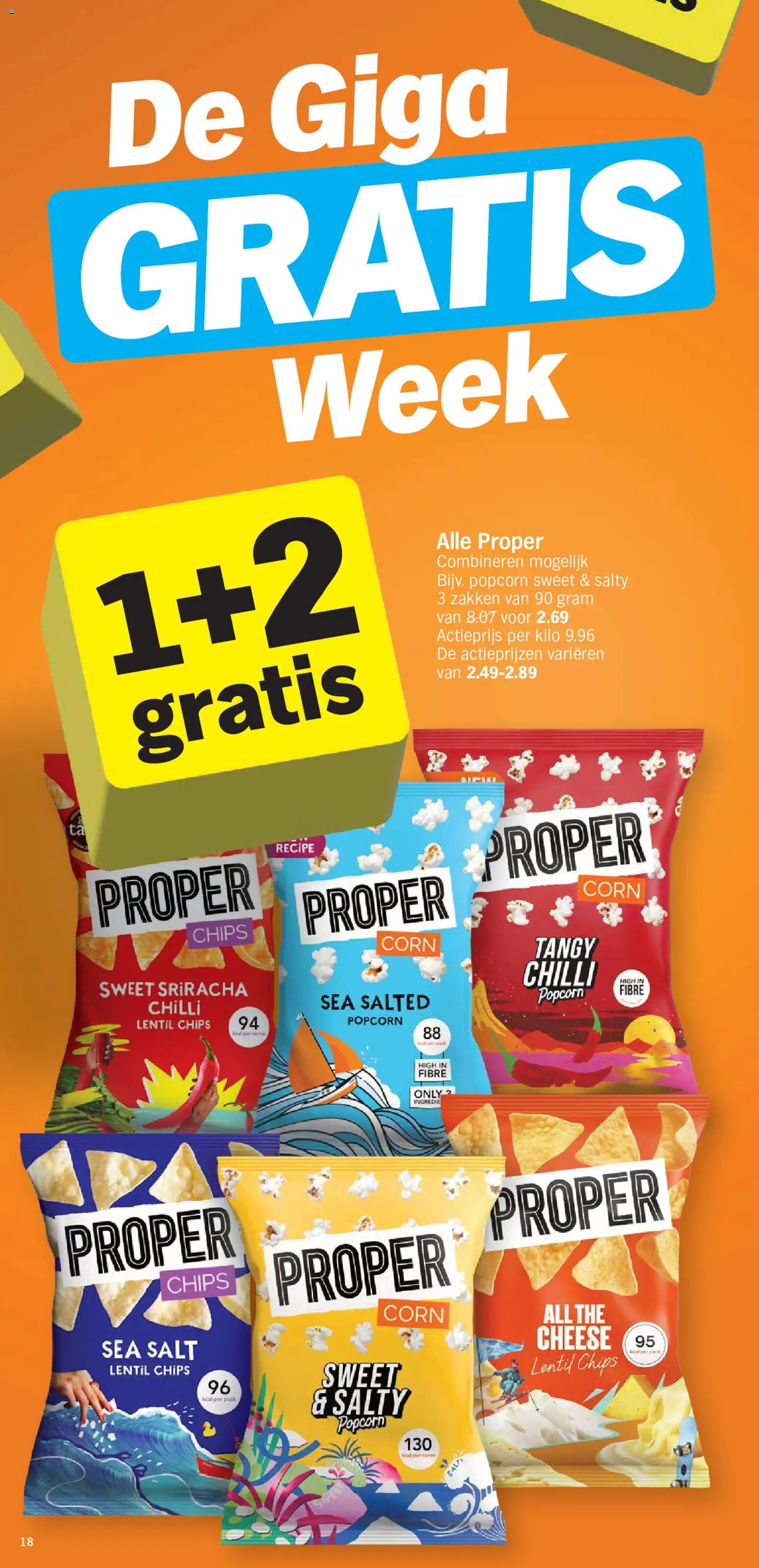 {H1} | Pagina: 18 | Producten: Chips, Popcorn