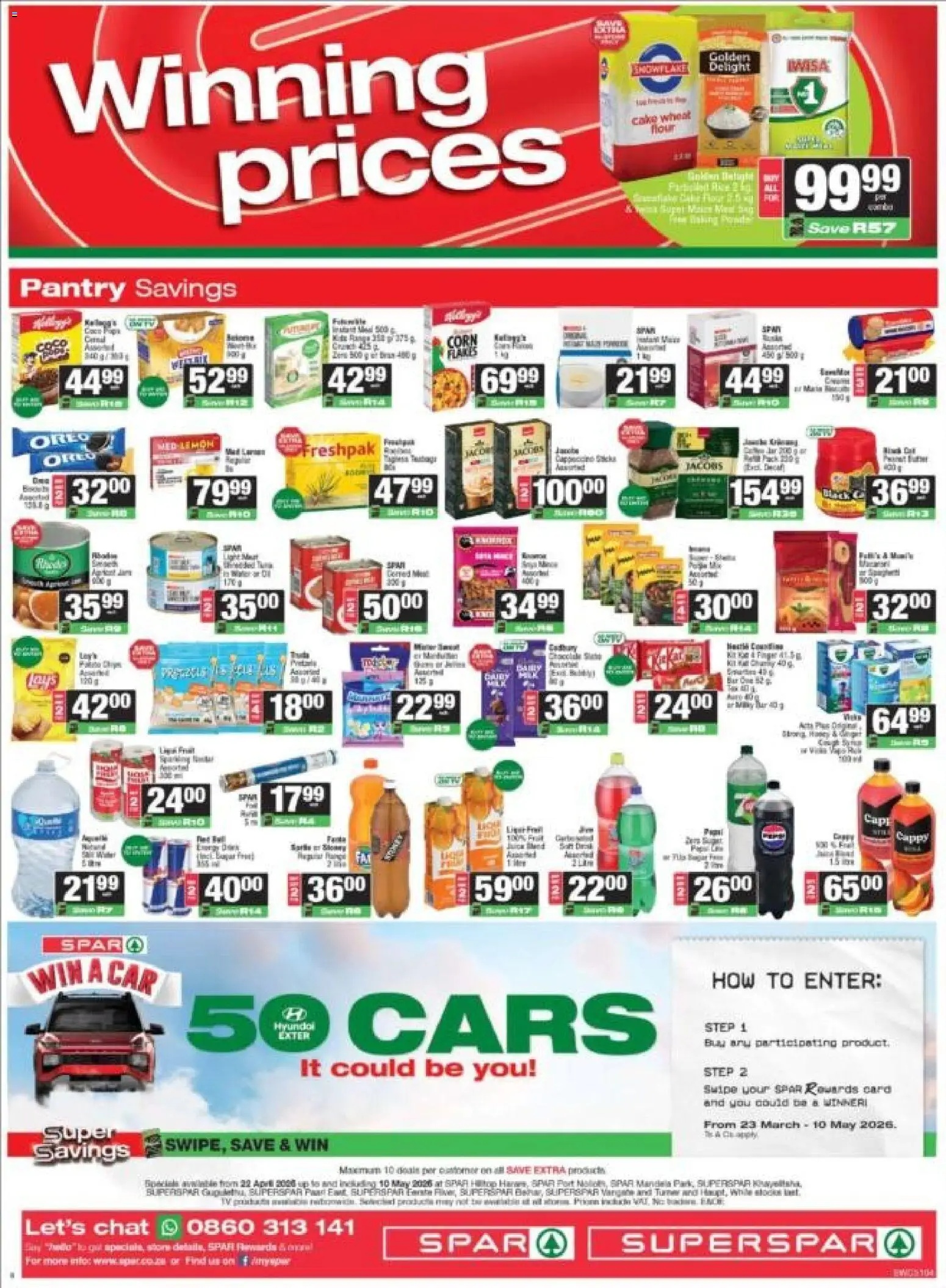 New Superspar catalogue – valid from 22.04.2026 | Page: 4 | Products: Corn, Flakes, Lemon