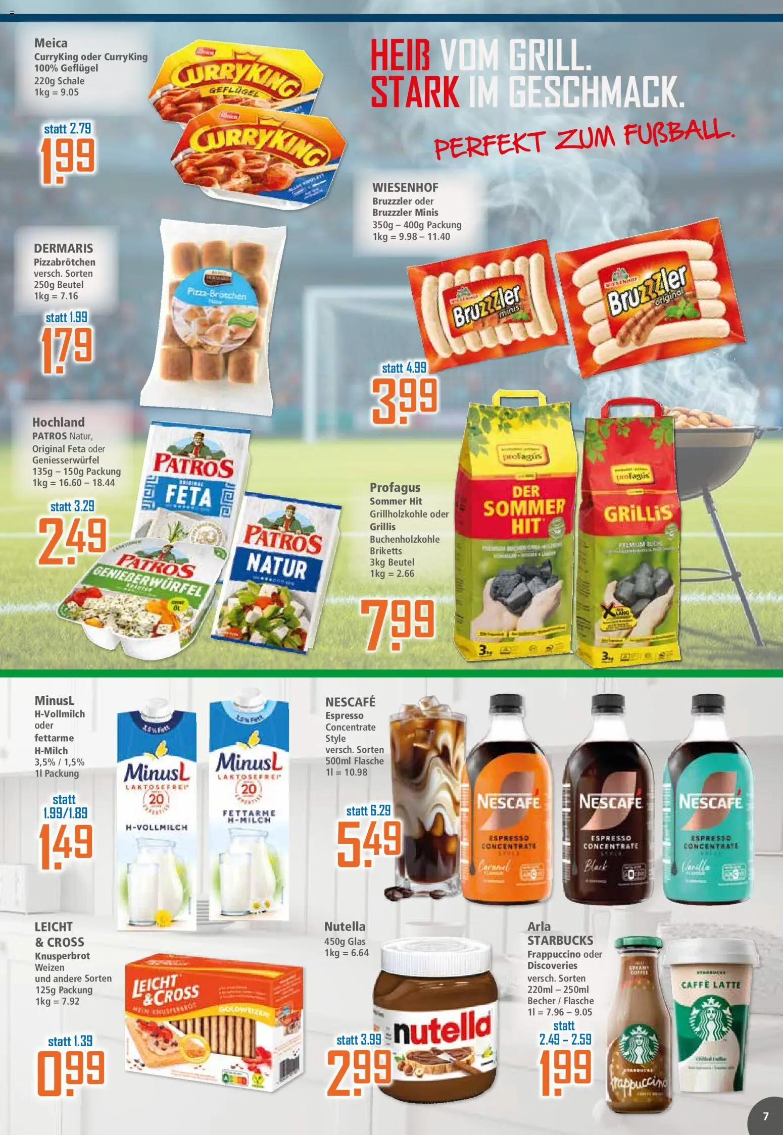 Klaas & Kock Prospekt – gültig ab 06.07.2026 | Seite: 7 | Produkte: Nescafe, Starbucks, Patros, Meica