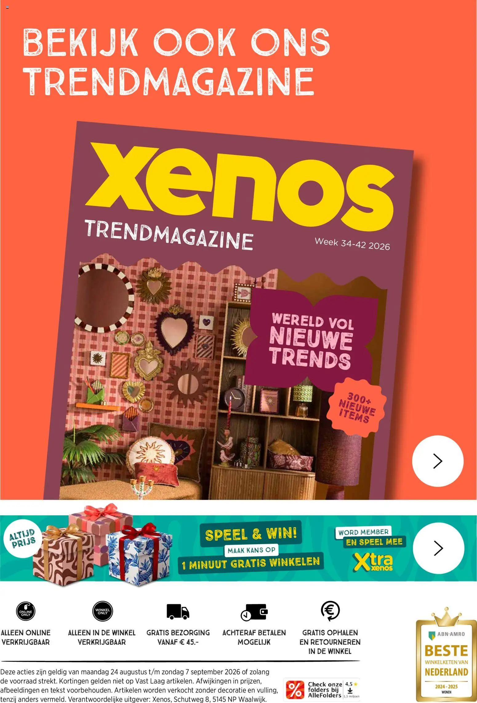 {H1} | Pagina: 21 | Producten: Folders, Decoratie