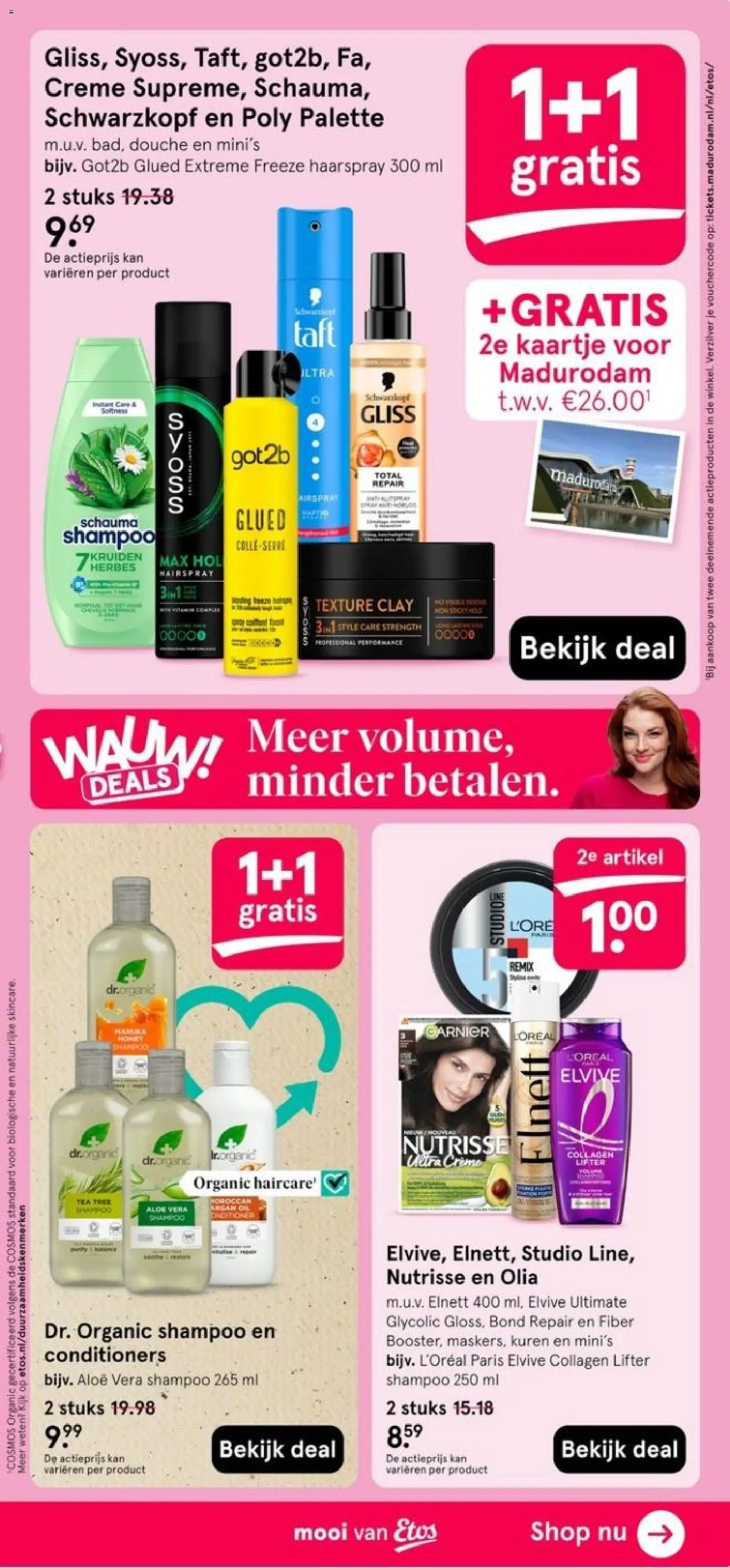{H1} | Pagina: 11 | Producten: Douche, Aloë Vera, Haarspray, Crème