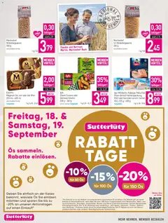 Sutterlüty Flugblatt ab 10.09.2026 gültig | Seite: 18 | Produkte: Gemüse, Bücher, Nudeln