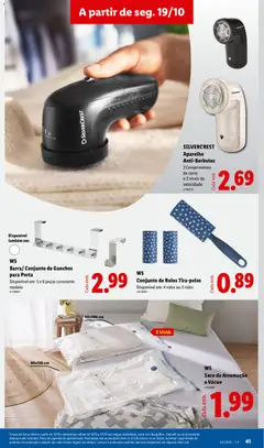 Pré-visualização W5 Barra/Conjunto de Ganchos para Porta, Disponível em: 5 e 6 peças consoante modelo válido de 19/10/2026 | Página: 41 | Produtos: Porta, Saco