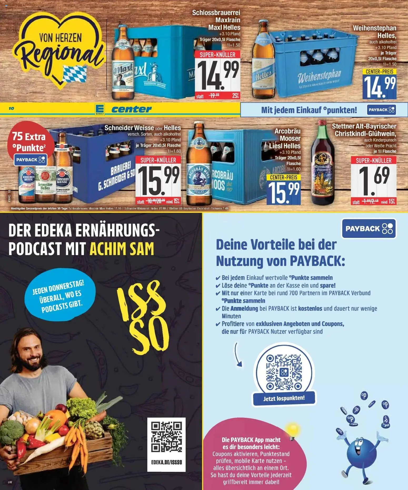 Edeka Prospekt Kolbermoor (ab 19.10.2026) » Angebote Online | Seite: 10