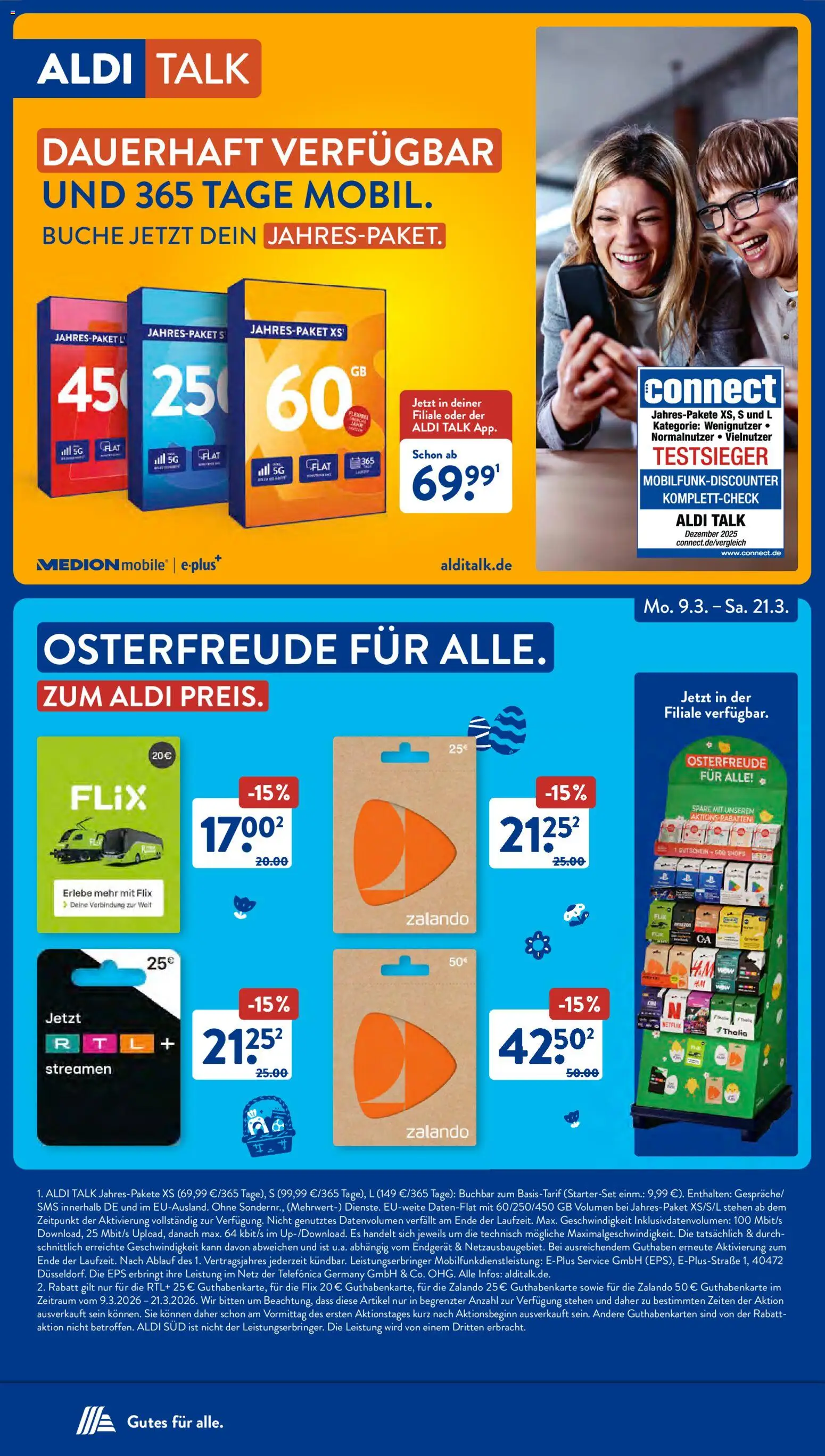 Aldi Süd Prospekt 	 – gültig ab 16.03.2026 | Seite: 36 | Produkte: Milch, Limetten, Eier, Limette