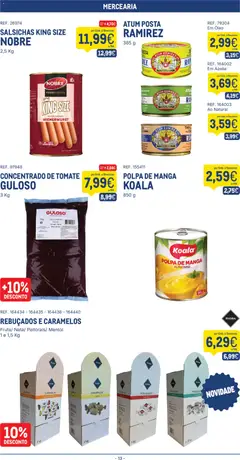 Pré-visualização Makro folheto válido de 07/07/2026 | Página: 13 | Produtos: Atum, Azeite, Tomate, Proteina