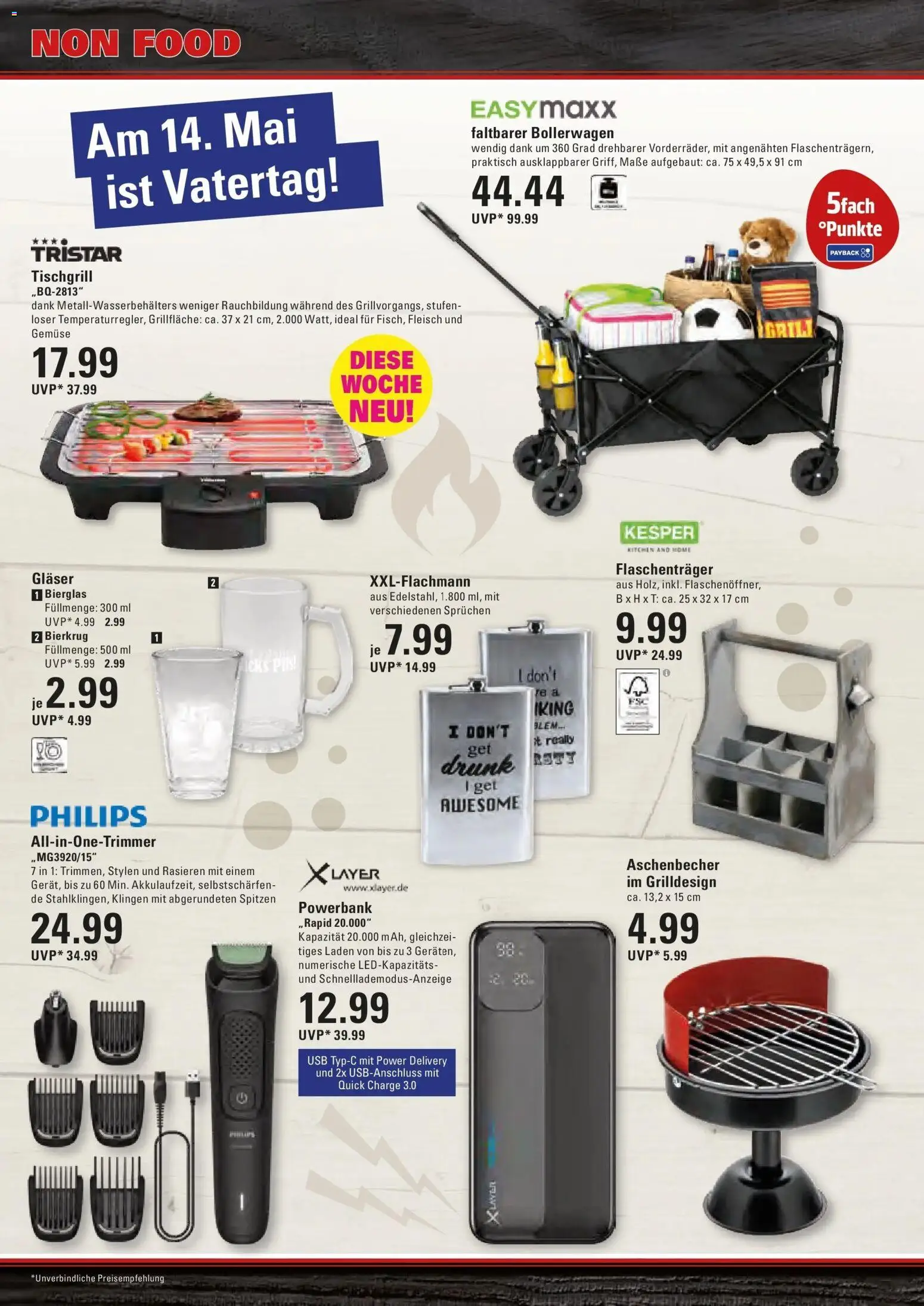 Edeka prospekt Stade	 – gültig ab 10.05.2026 | Seite: 18 | Produkte: USB, Grill, Gemüse, Powerbank