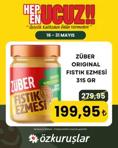 16.05.2026 tarihinden itibaren geçerli olan Özkuruşlar kataloğu önizlemesi