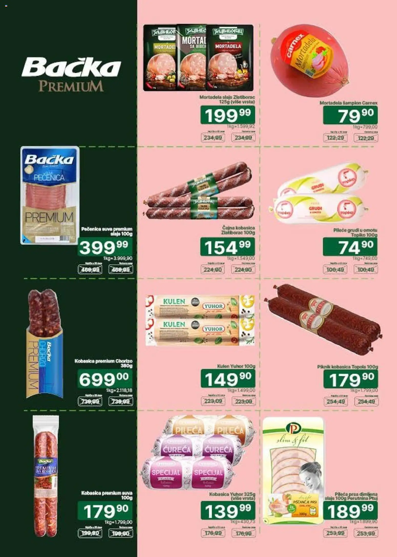 Univerexport katalog - važi od 01.09.2026 | Strana: 5 | Proizvode: Pileće grudi, Mortadela, Perutnina Ptuj, Kobasica