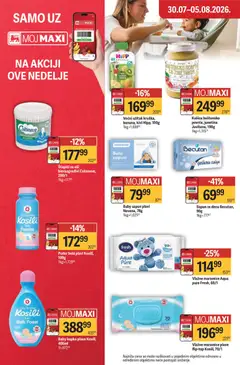 Maxi katalog - pregled Maxi kataloga - važi od 30.07.2026 | Strana: 30 | Proizvode: Kivi, Puder, Sapun, Vlažne maramice
