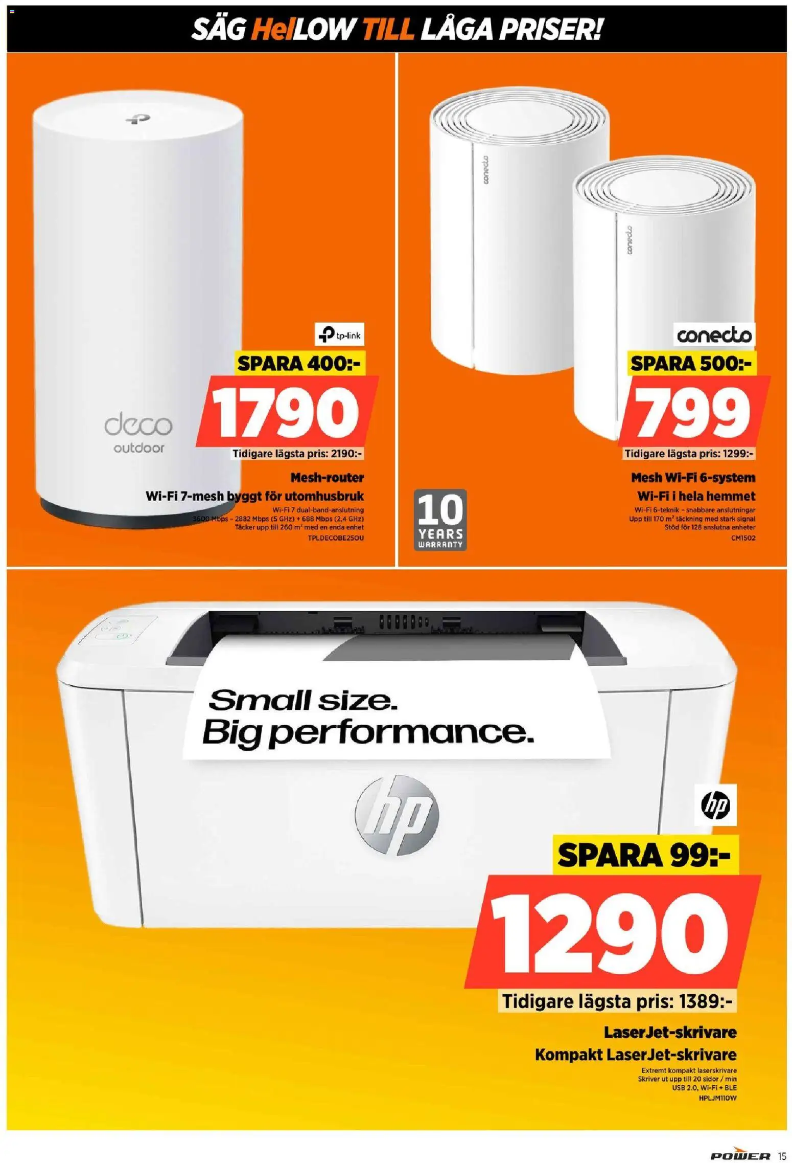 Power reklamblad aktuell från 12/10/2026 | Sida: 15 | Produkter: Såg, USB, Wifi