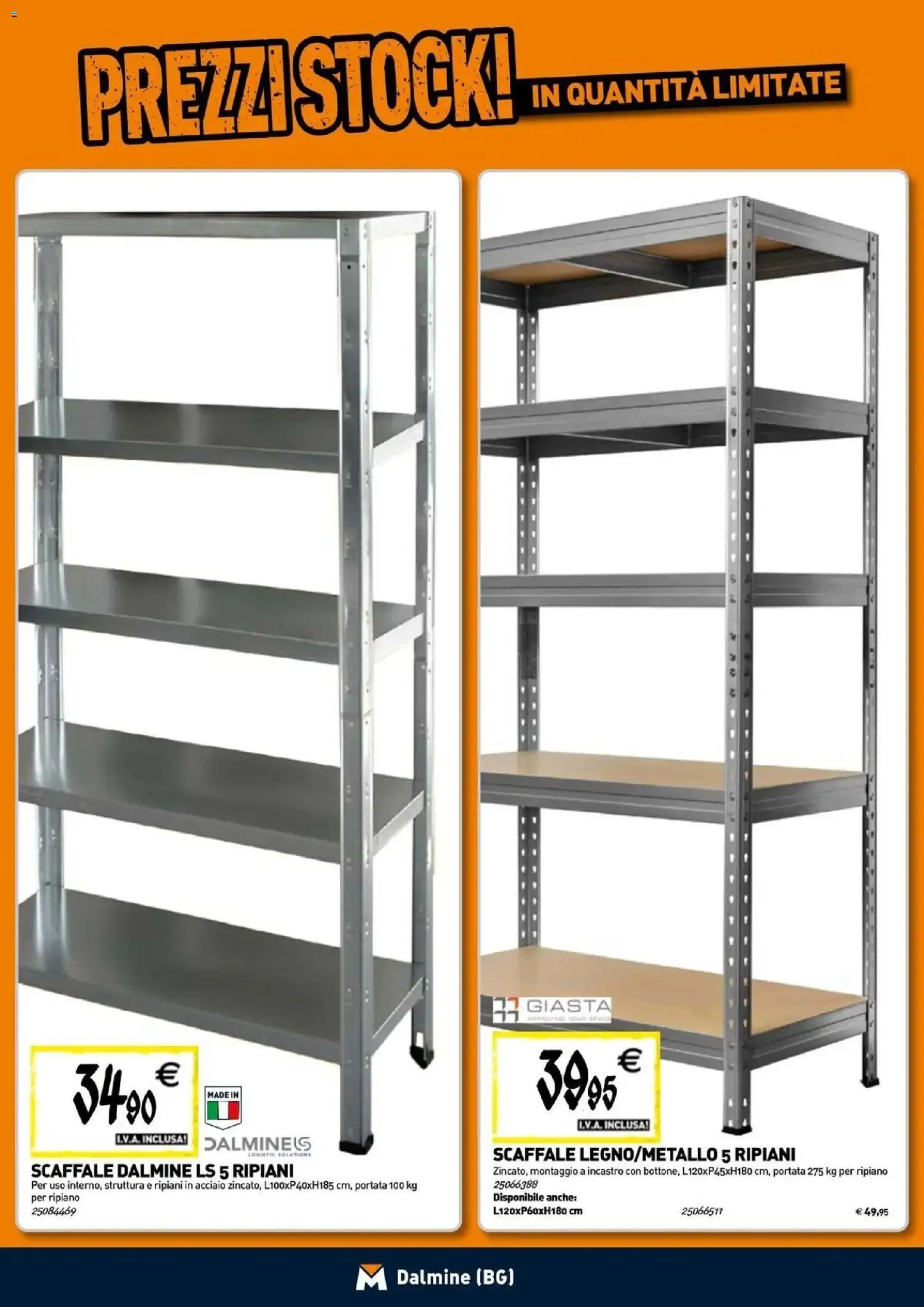 Nuovo TECNOMAT - Straordinari prezzi stock! dal 24/09/2026 > offerte anteprima 🛍️ | Pagina: 17 | Prodotti: Ripiano, Scaffale