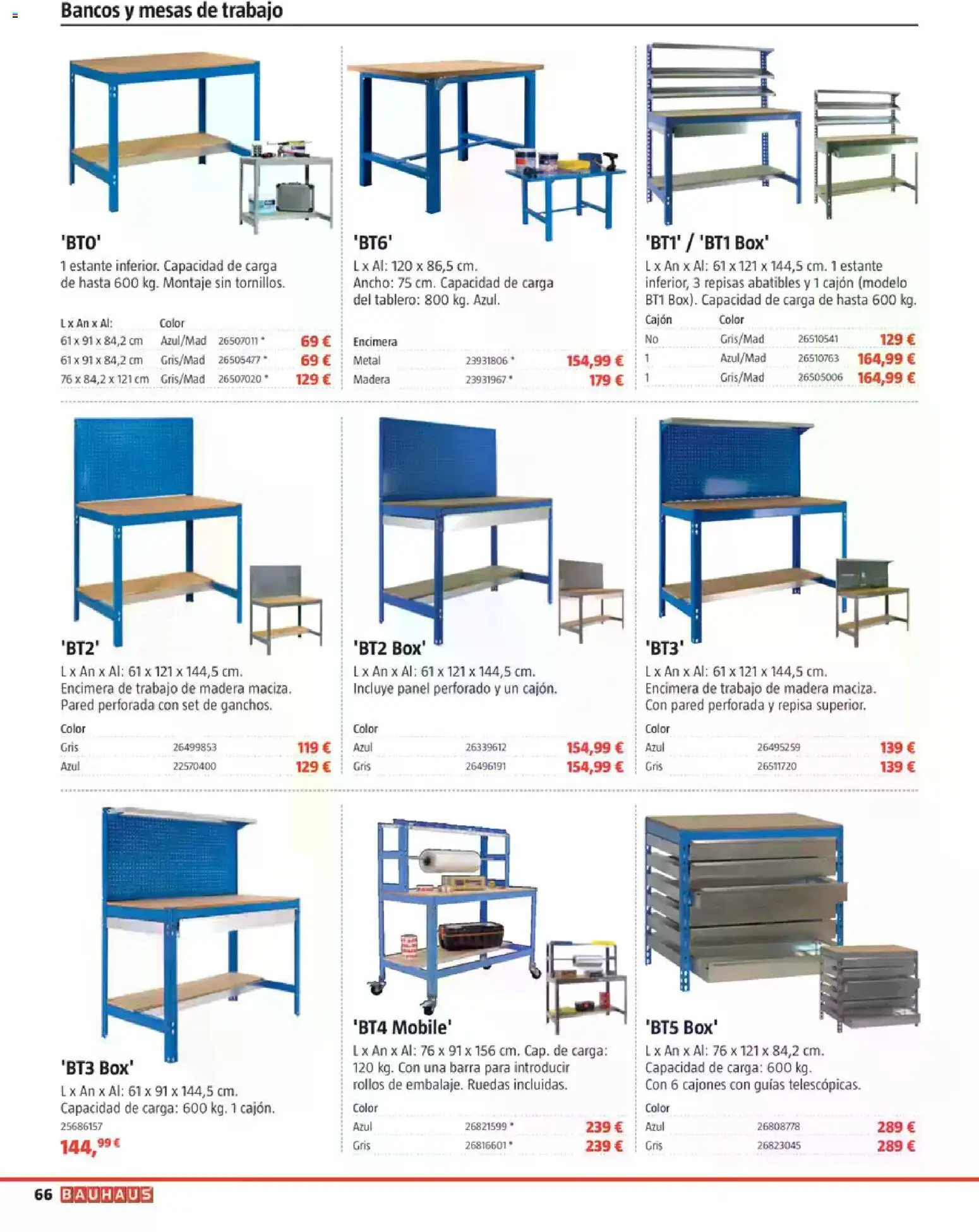 Bauhaus Ordenación │ válido desde el 18/08/2026 | Página: 66 | Productos: Estante