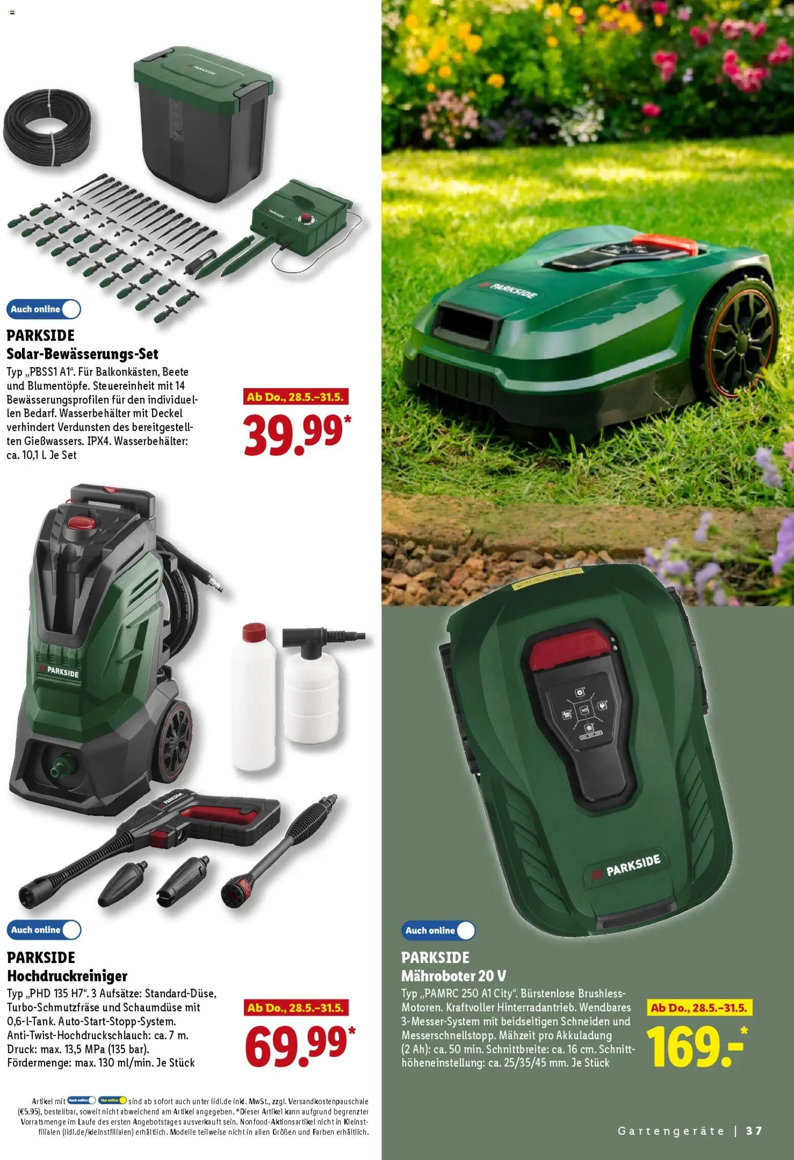 Lidl Německo leták - Grillen od 25.04.2026 | Strana: 37 | Produkty: Parkside