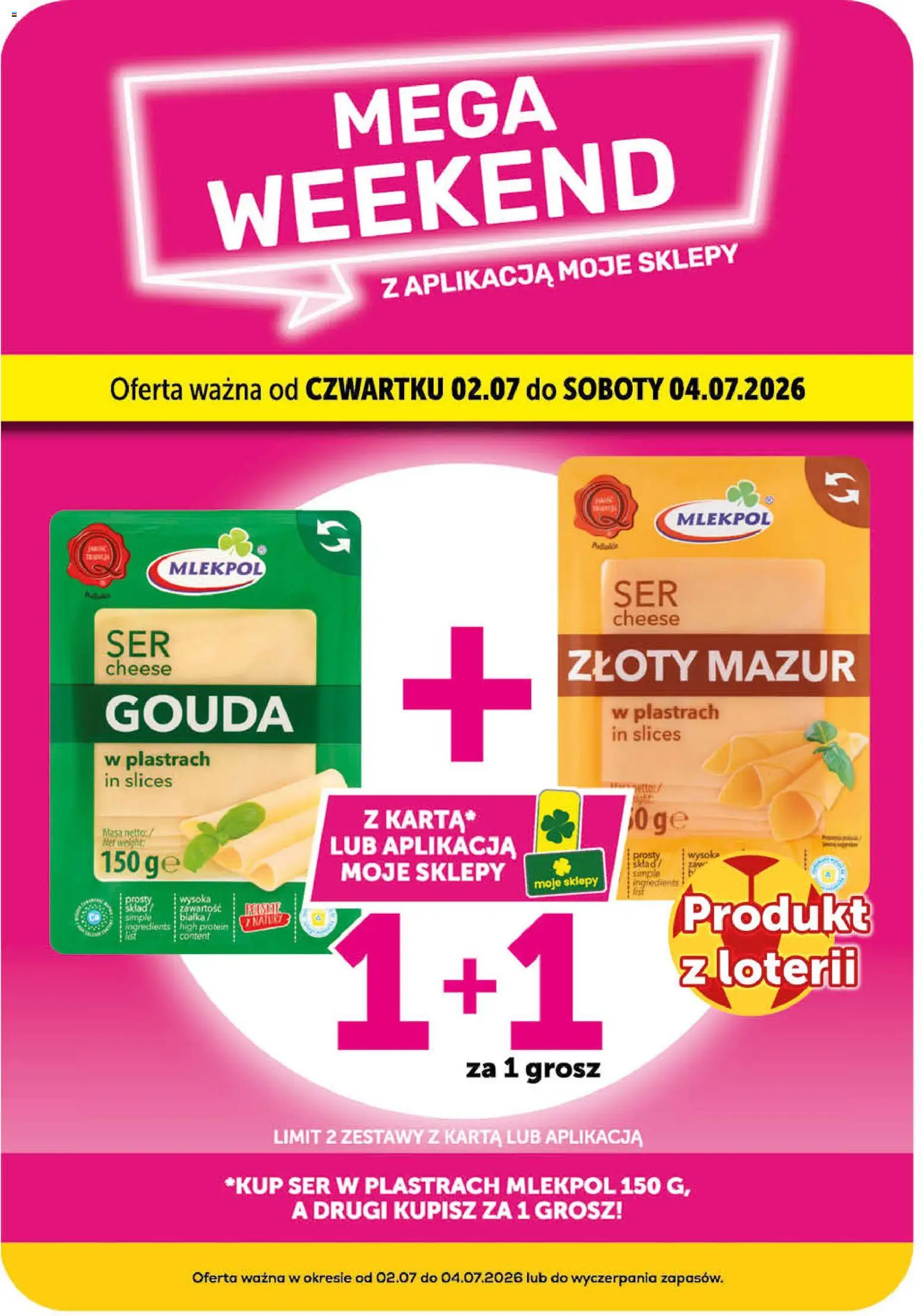 Euro Sklep gazetka - Minimarket od 02.07.2026 | Strona: 3 | Produkty: Karta, Ser