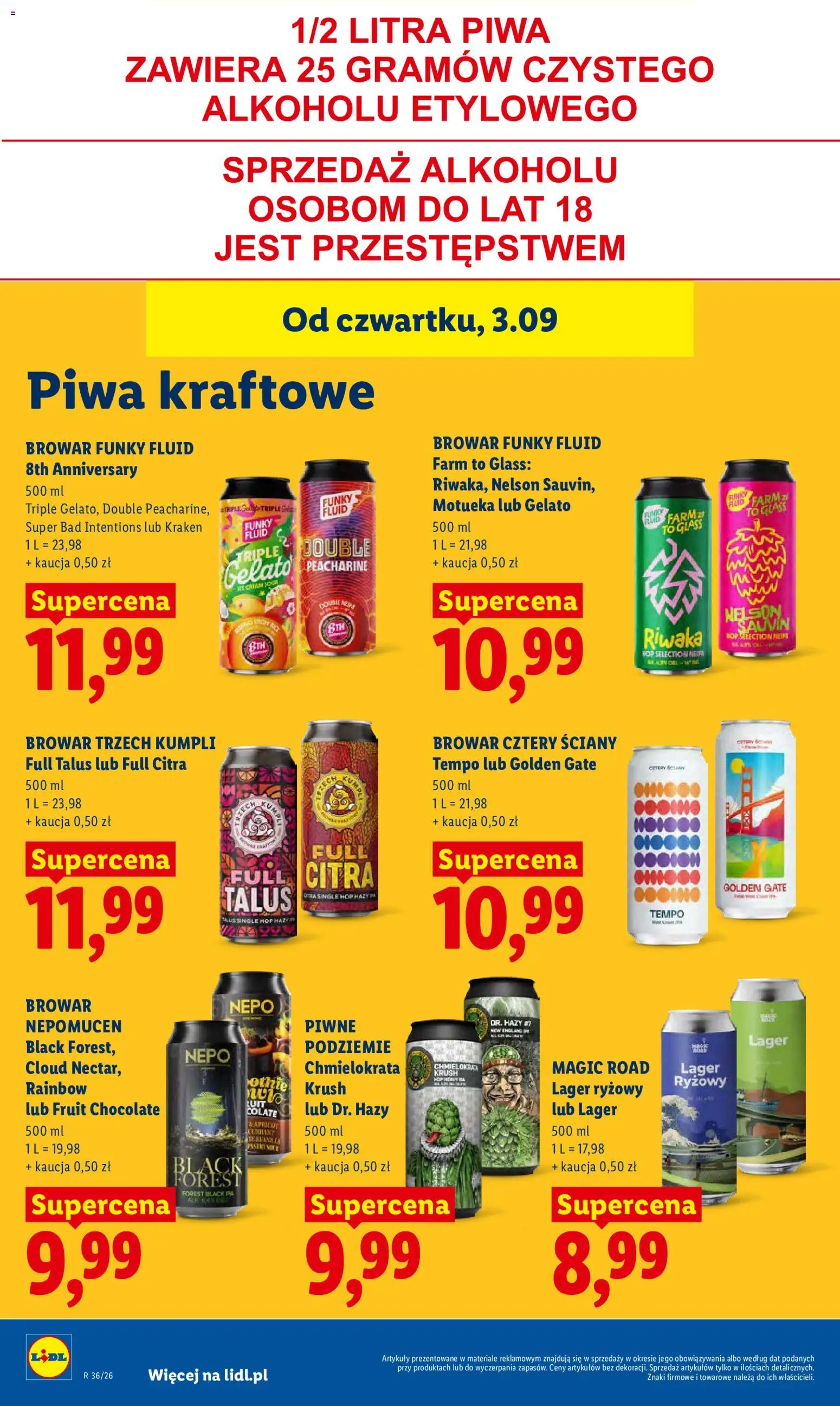 Lidl gazetka od 03.09.2026 | Strona: 72