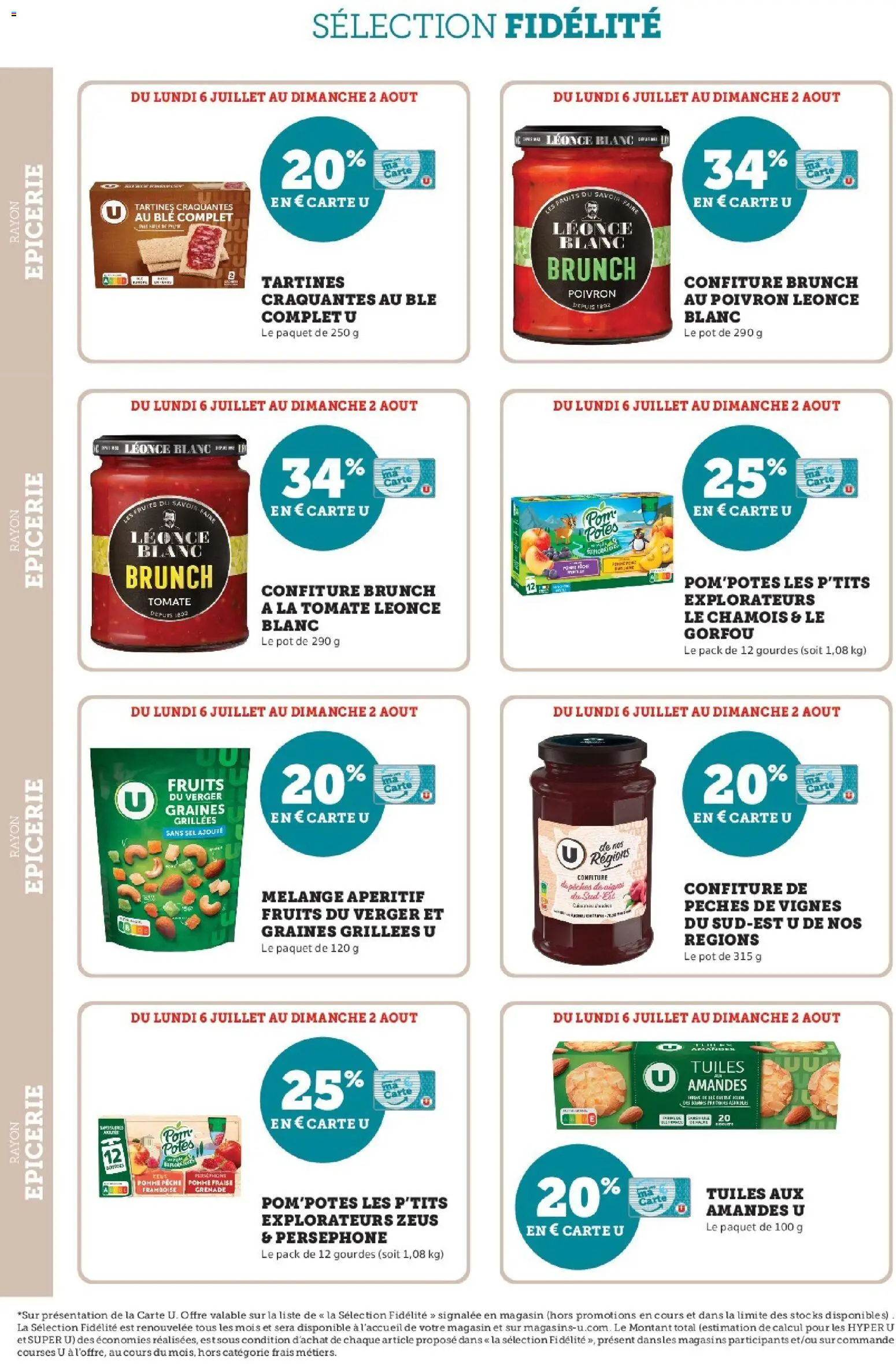 {H1} | Page: 18 | Produits: Framboise, Poivron, Sel, Amandes