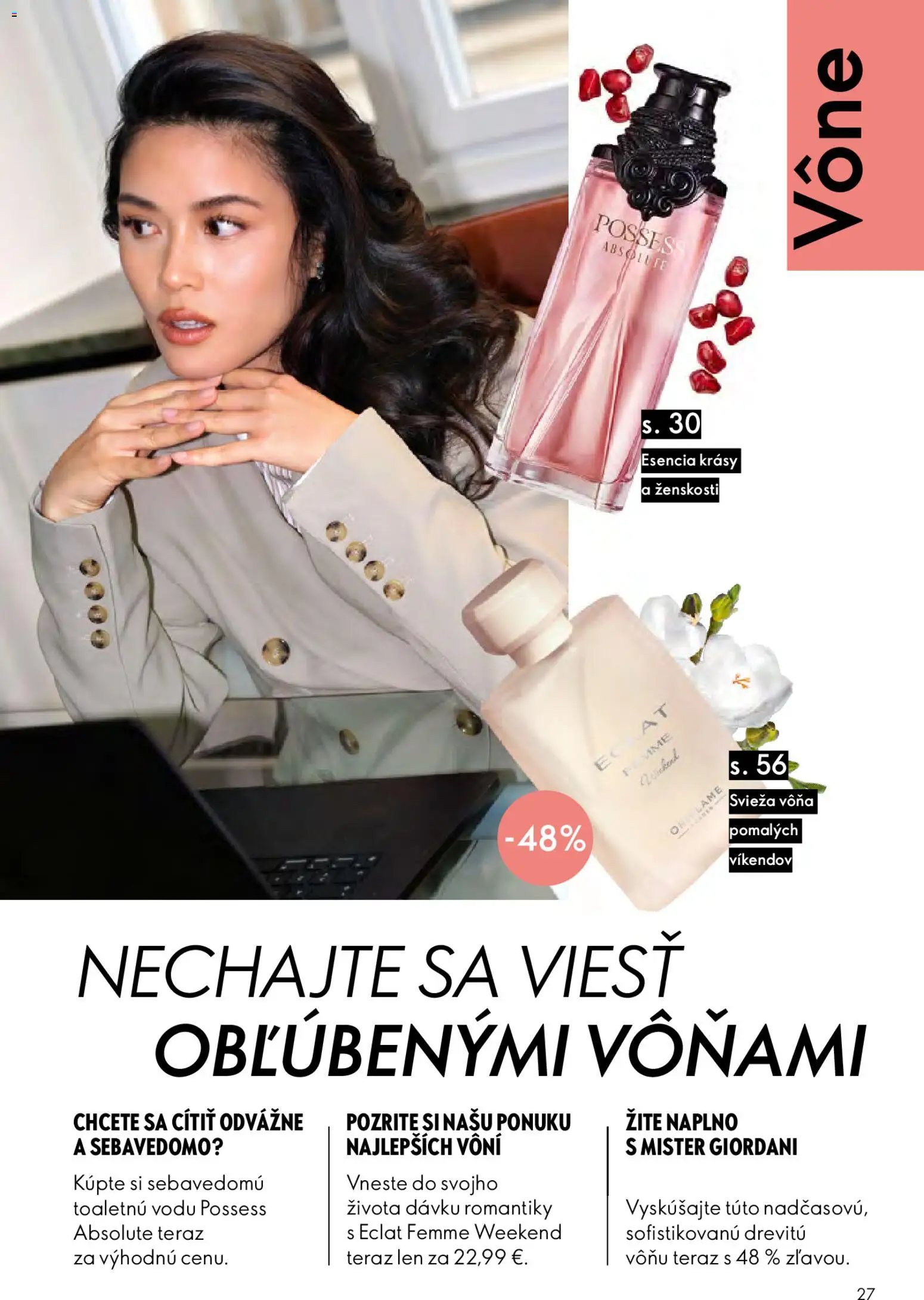 Nové Oriflame akcie – leták je platný od 19.08.2026 | Strana: 27