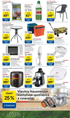 Náhled letáku Tesco leták - Hypermarket od 17.06.2026 | Strana: 30 | Produkty: Substrát, Univerzální substrát, Vysavače, Časovač