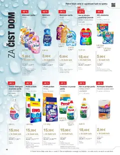 Petrol katalog akcije – veljaven od 01.07.2026 | Stran: 18 | Izdelki: Prašek, Mehčalec, Pralni prašek, Detergent