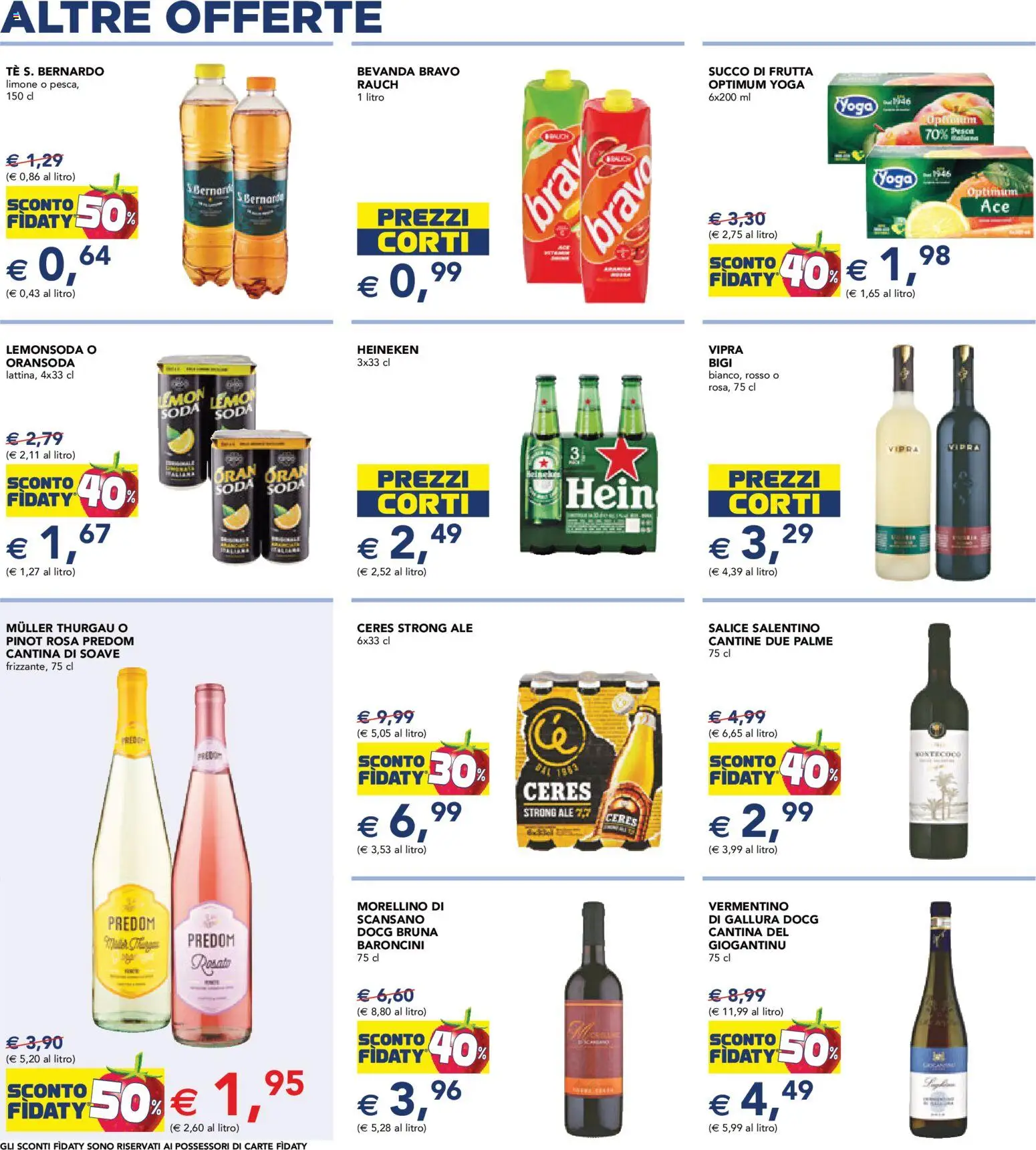 Volantino Esselunga S del 12.03.2026 | Pagina: 12 | Prodotti: Succo, Limone, Pesca, Succo di frutta