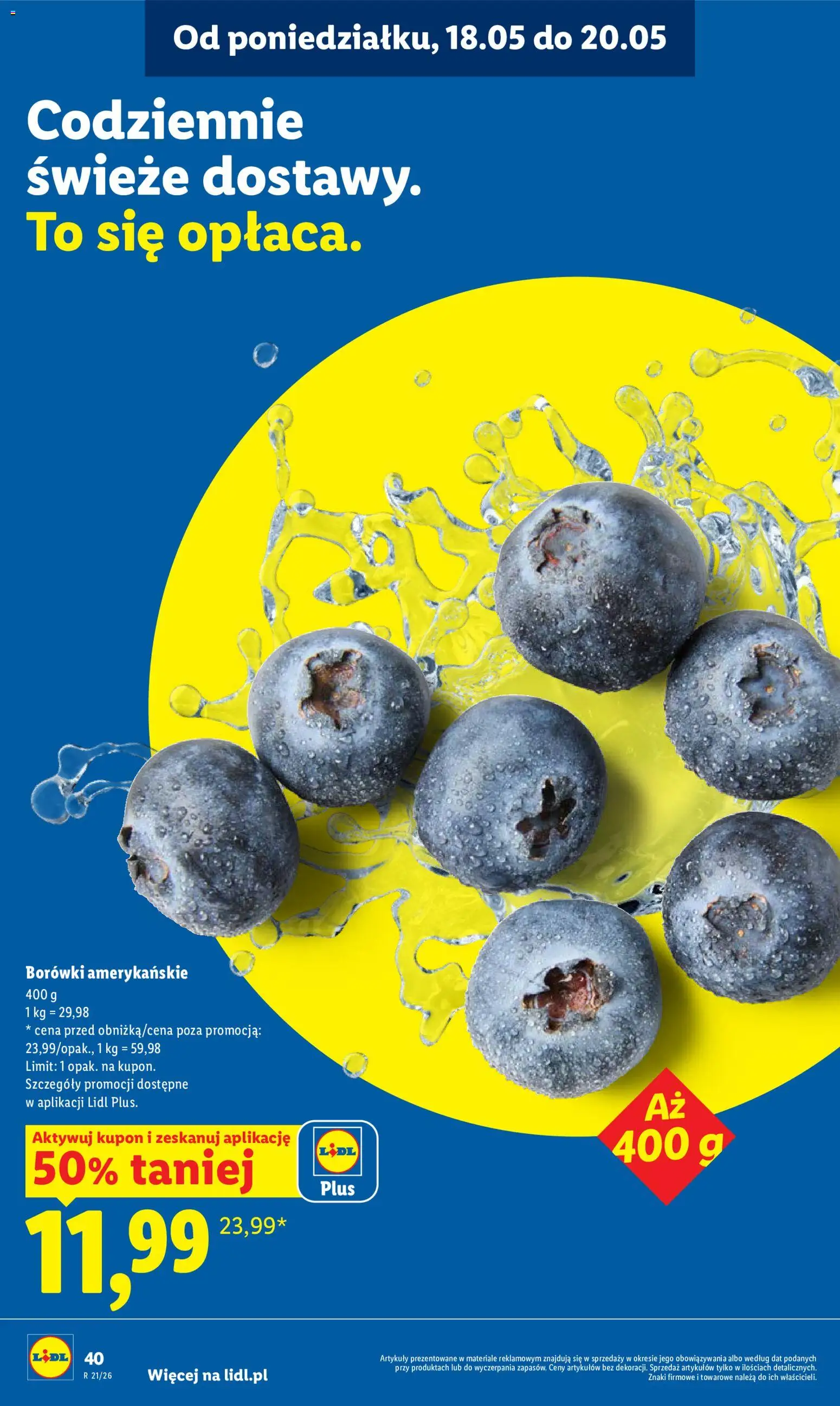 Lidl Polsko leták od 18.05.2026 | Strana: 40