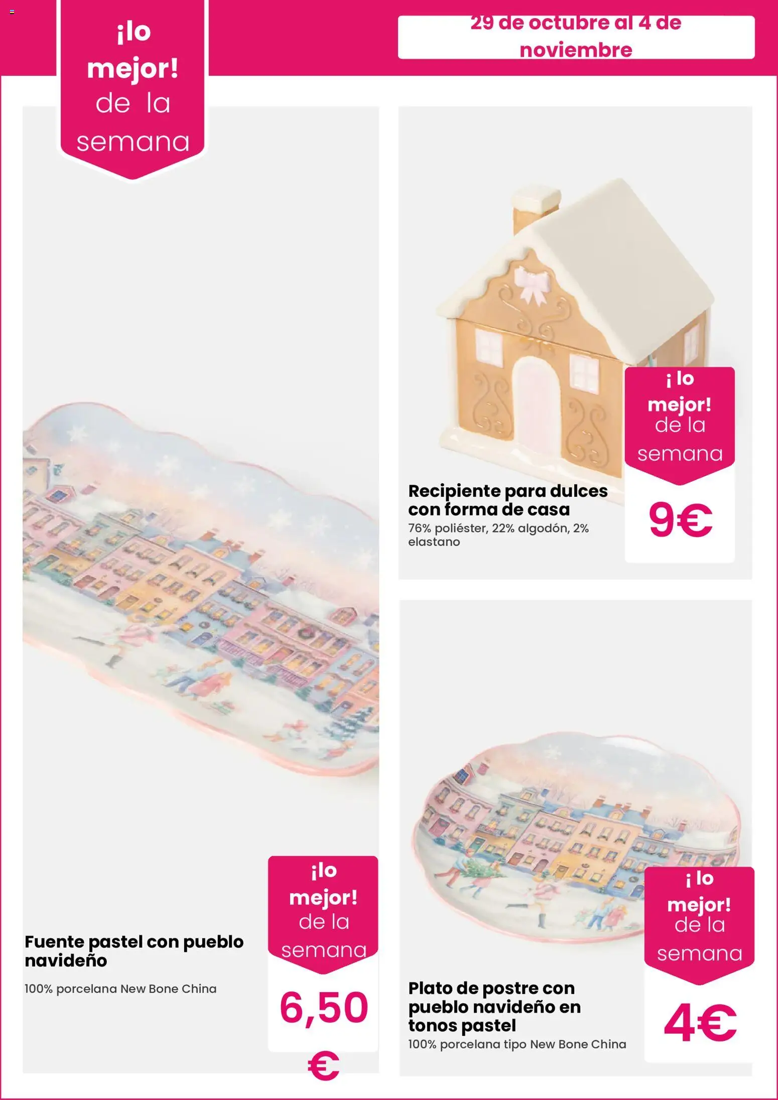 Pepco folleto │ válido desde el 29/10/2026 | Página: 4 | Productos: Postre, Dulces