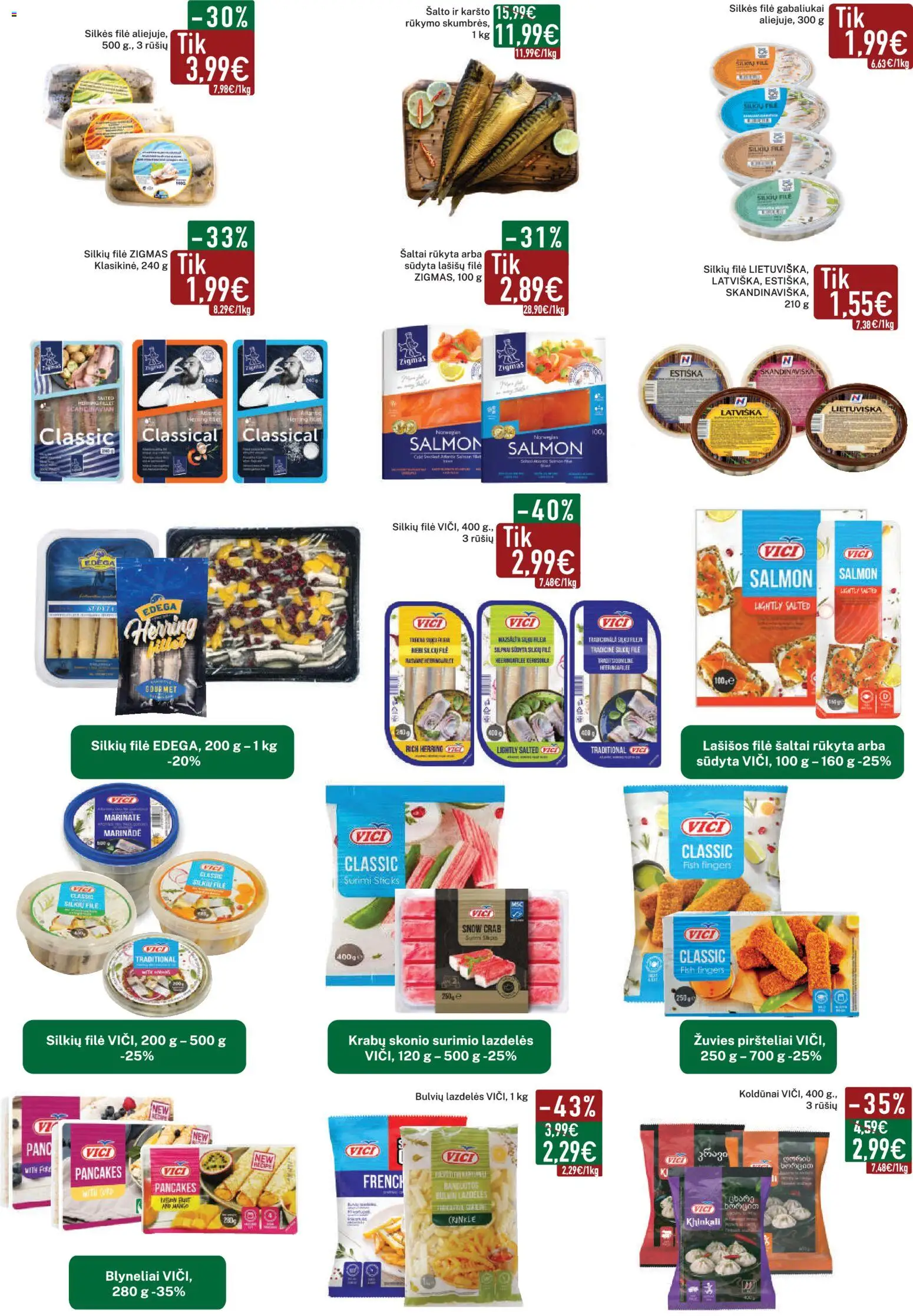 Elimart - TAU akcijos nuo 2026.09.07 | Puslapis: 3 | Prekių: Lašišos, Surimi
