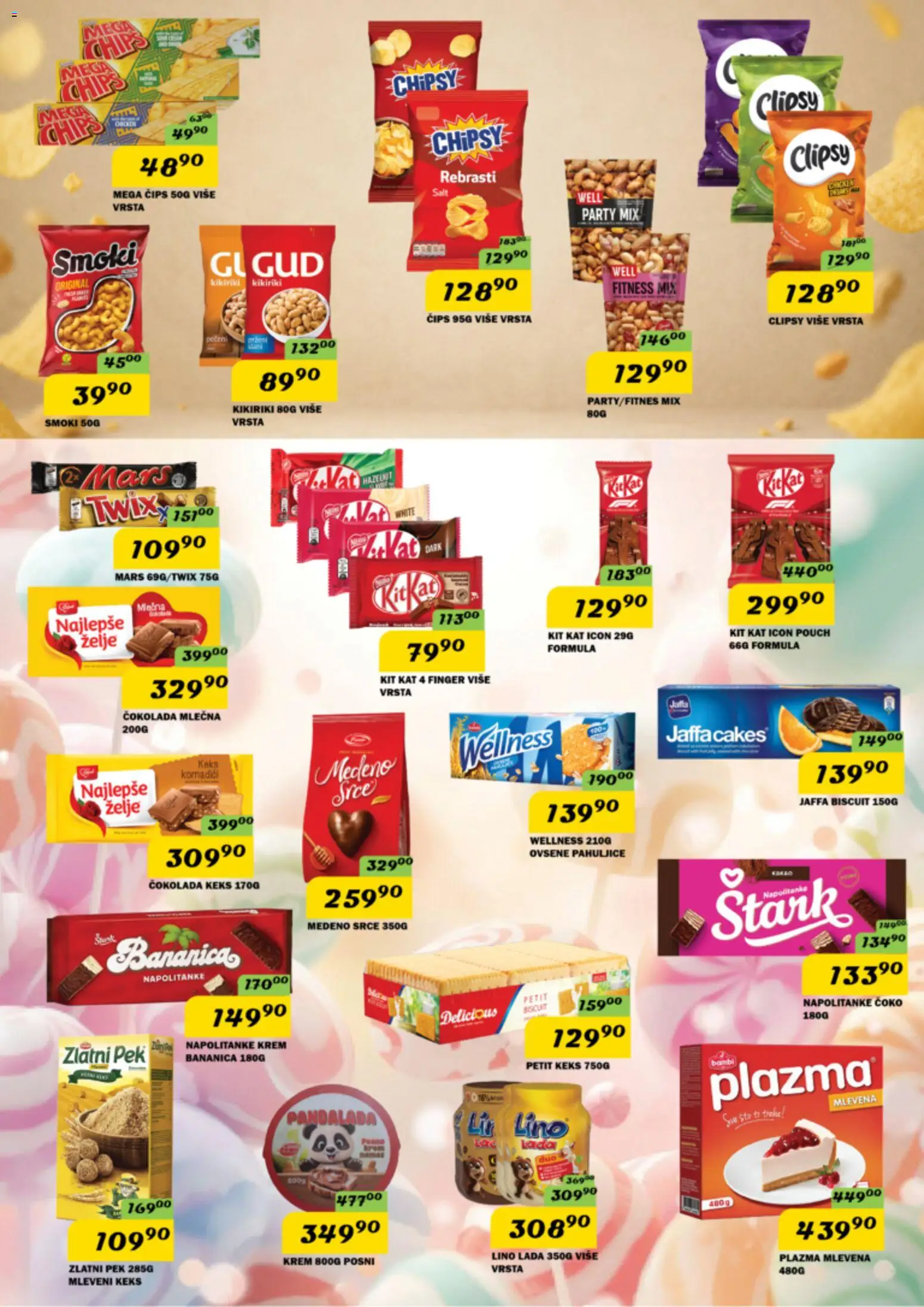 VP Dima katalog - važi od 24.09.2026 | Strana: 8 | Proizvode: Smoki, Plazma, Ovsene pahuljice, Lino lada