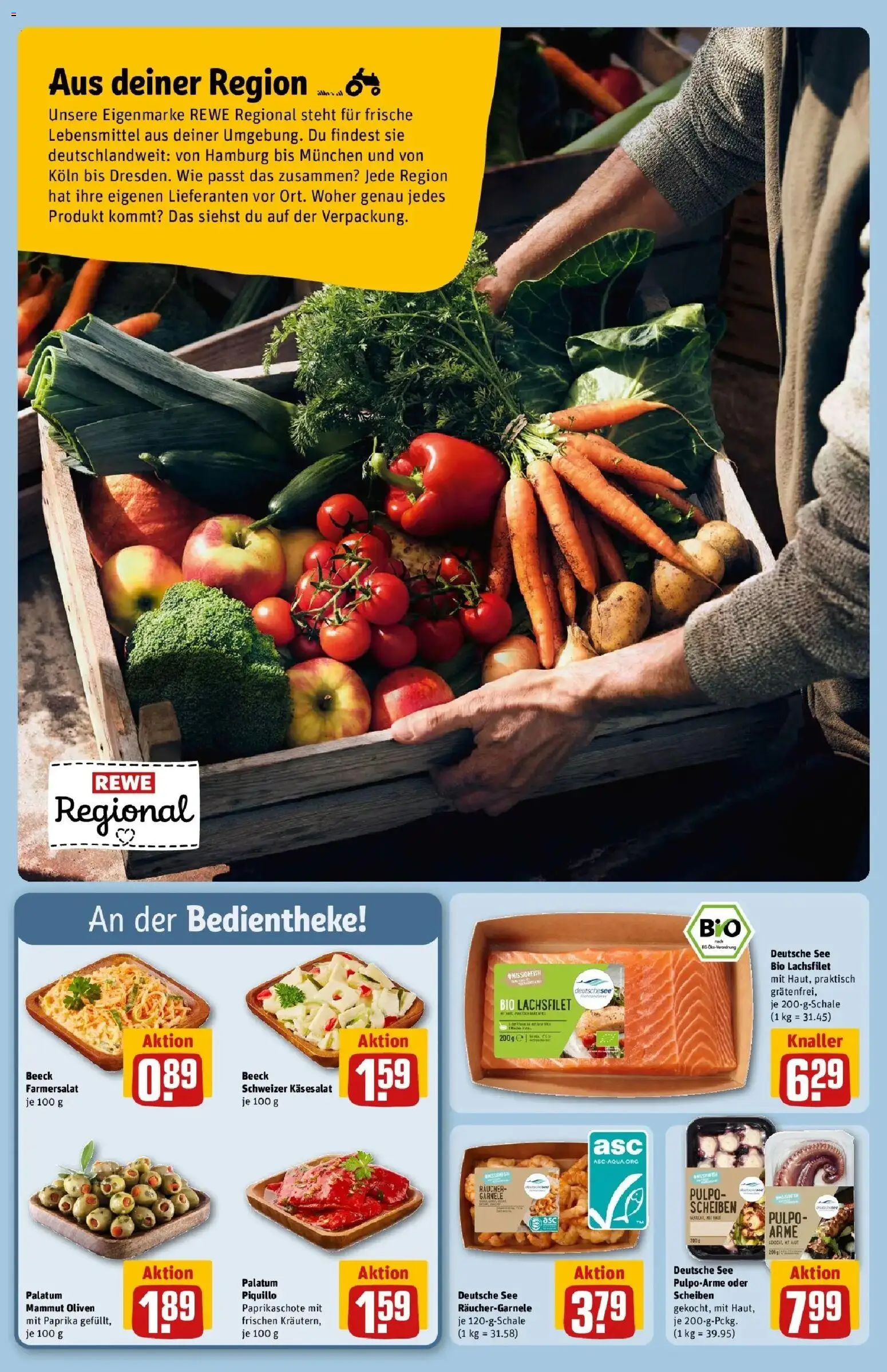 REWE Prospekt ab 21.09.2026 zum Blättern » Angebote | Seite: 18 | Produkte: Paprika