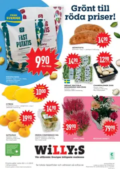 Willys erbjudanden - Förhandsvisning av reklamblad från butik Willys aktuell från 14/09/2026 | Sida: 8