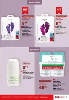 Pogląd oferty "Ziko gazetka" - ważna od 27.08.2026 | Strona: 5 | Produkty: Kosmetyki, Oliwki, Maska, Antyperspirant
