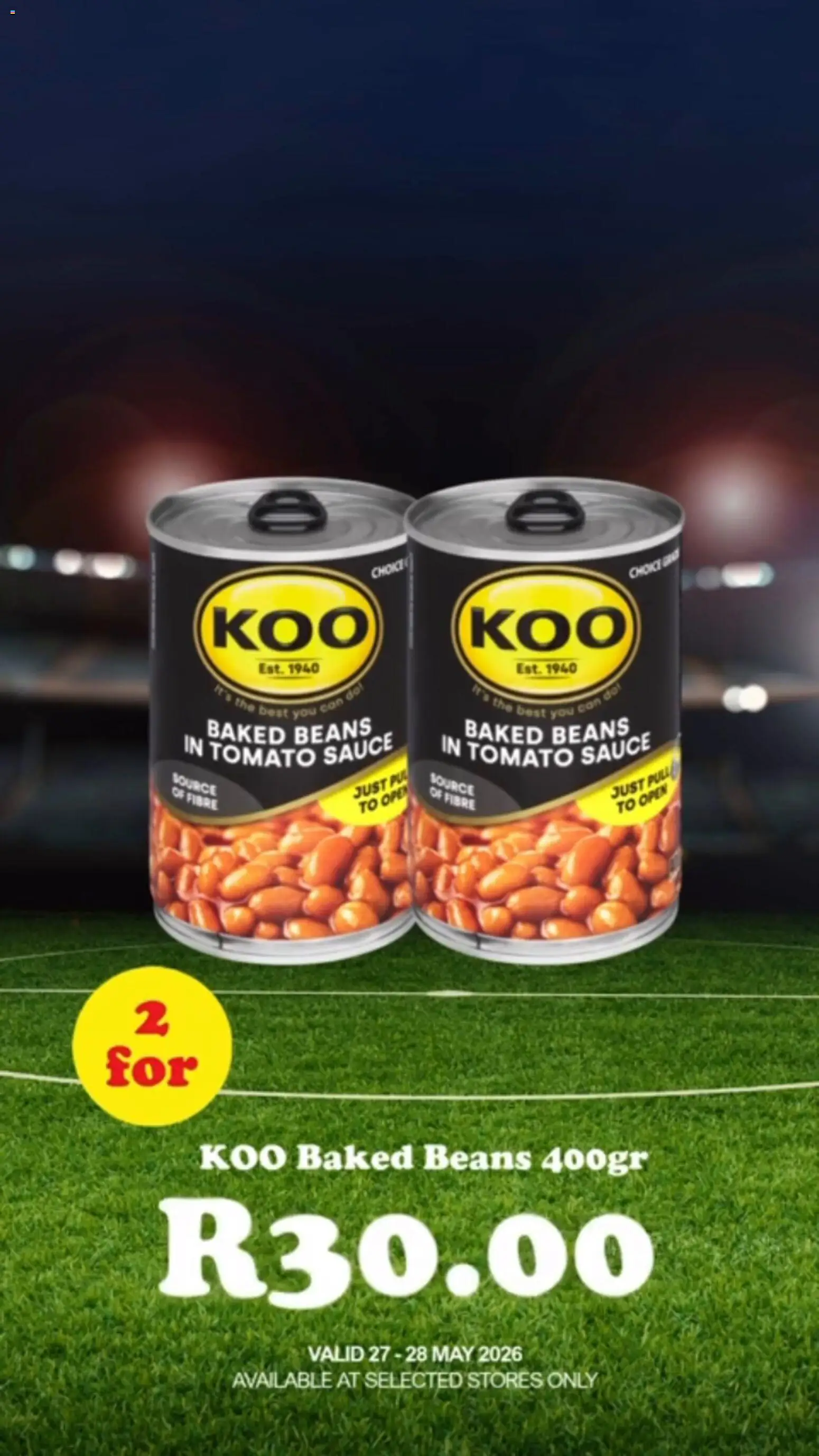 New Check Save catalogue – valid from 25.05.2026 | Page: 17 | Products: Beans, Baked beans, Tomato sauce, Sauce
