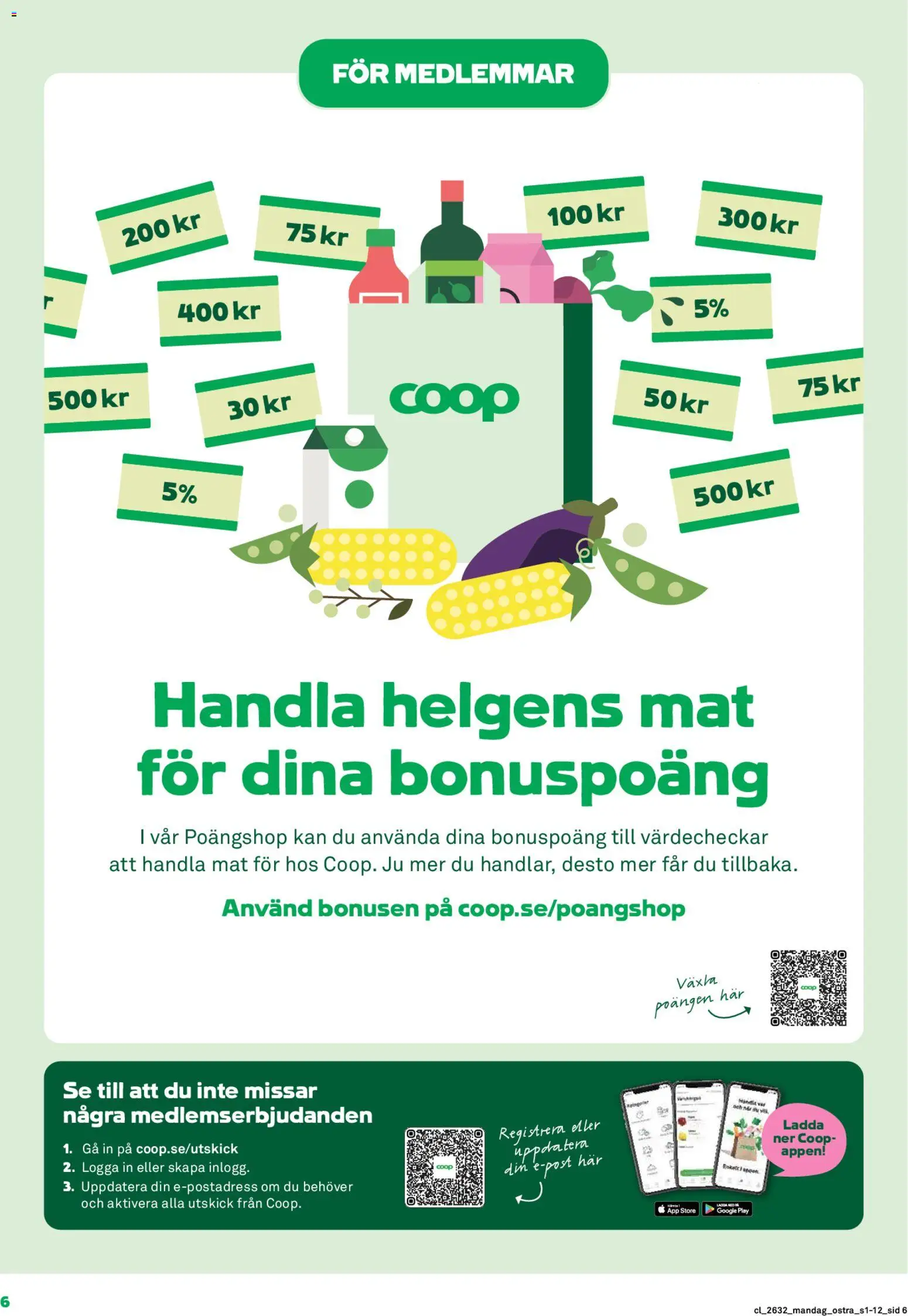 Coop Daglivs reklamblad aktuell från 03/08/2026 | Sida: 6