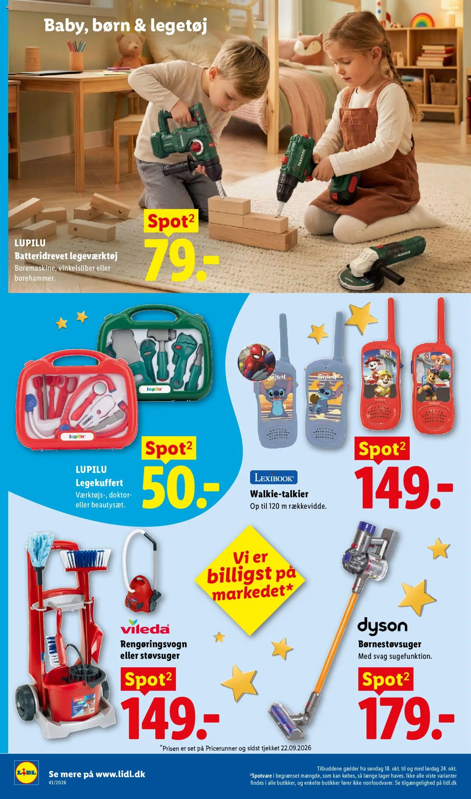 Lidl tilbudsavis – gyldig fra 18/10/2026 | Side: 6 | Produkter: Søm, Støvsuger
