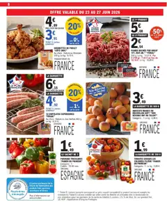 E.Leclerc - Prévisualisation de LA BARQUETTE DE 350 G, TOMATES CERISES LES COLOREES FILIÈRE "PANIER DU PRIMEURS", LA BARQUETTE DE 350 G, TOMATES CERISES LES COLOREES FILIÈRE "PANIER DU PRIMEURS", Catégorie : 1. Le kg : 5,69 €., ORIGINE, FRANCE valide à partir de 23/06/2026 | Page: 8