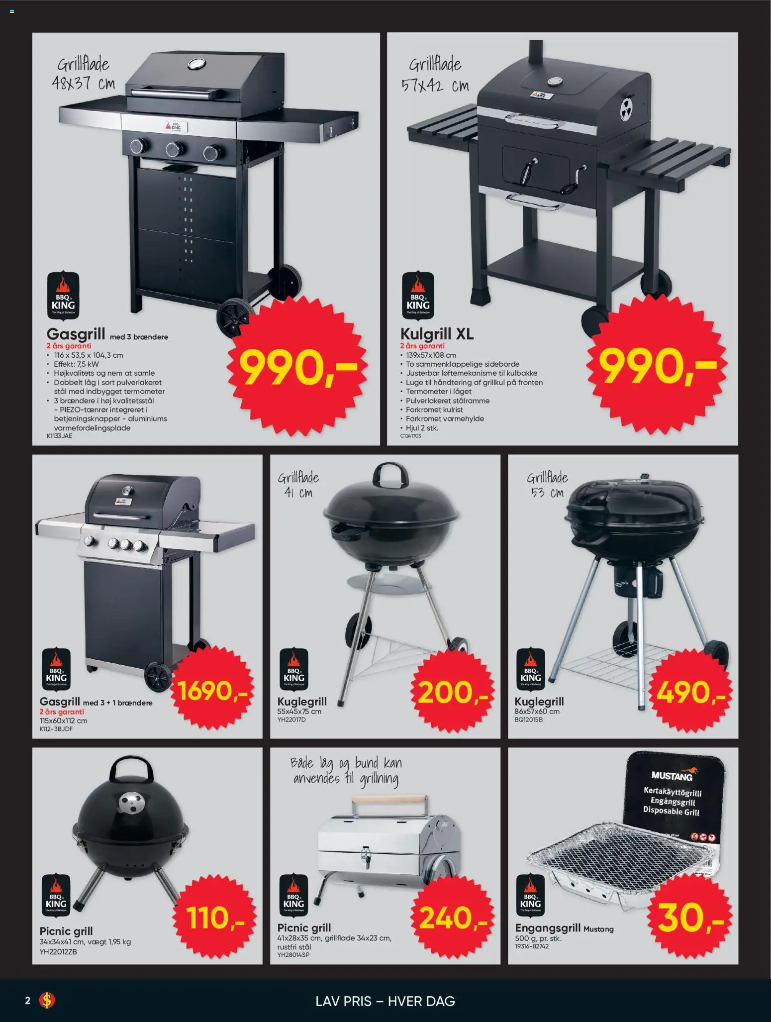 Bigdollar tilbudsavis – gyldig fra 29.05.2026 | Side: 2 | Produkter: Termometer, Grill