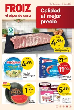 Vista previa Froiz folleto válido desde el 18.06.2026