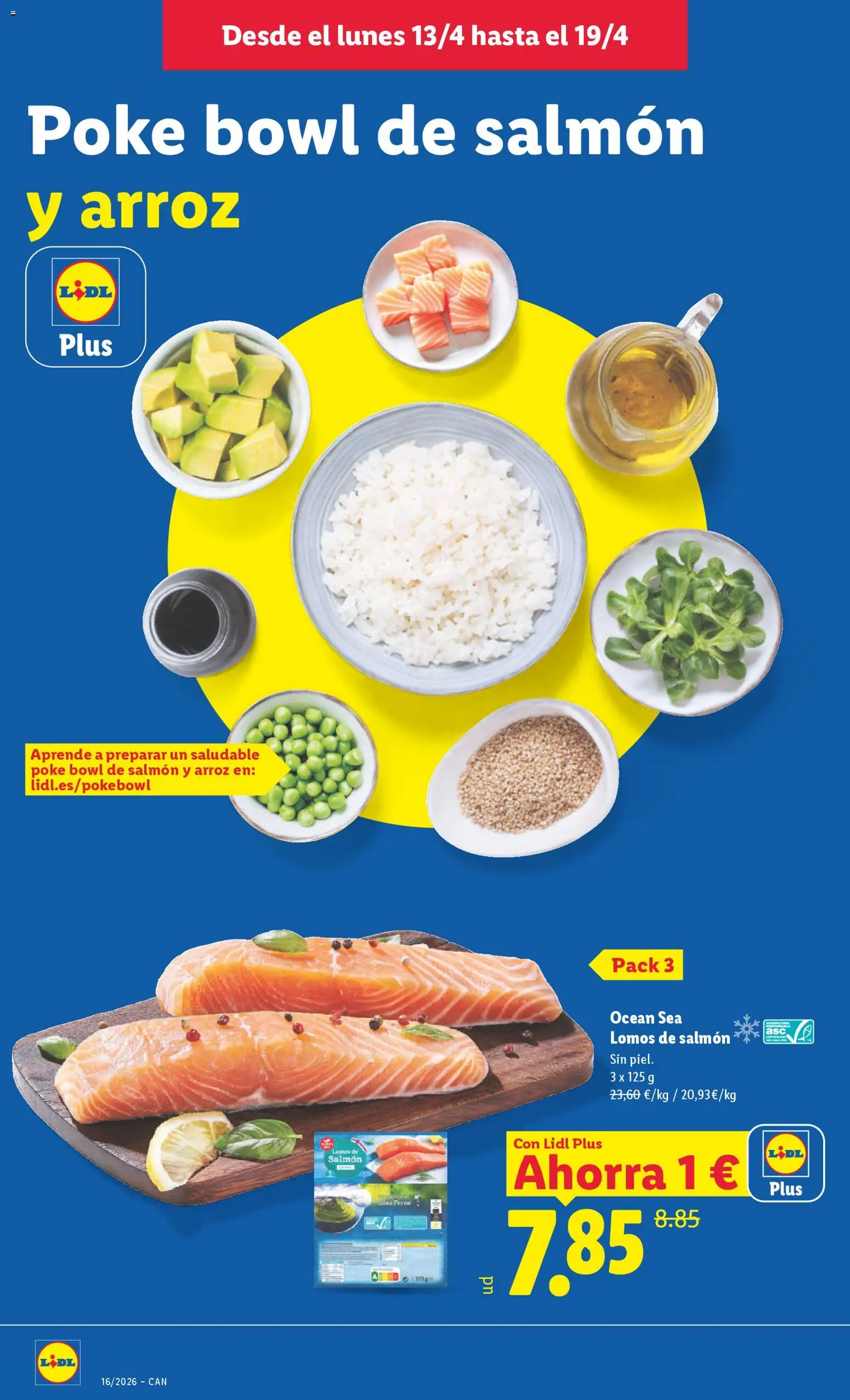 Lidl Canarias │ válido desde el 13.04.2026 | Página: 16 | Productos: Arroz