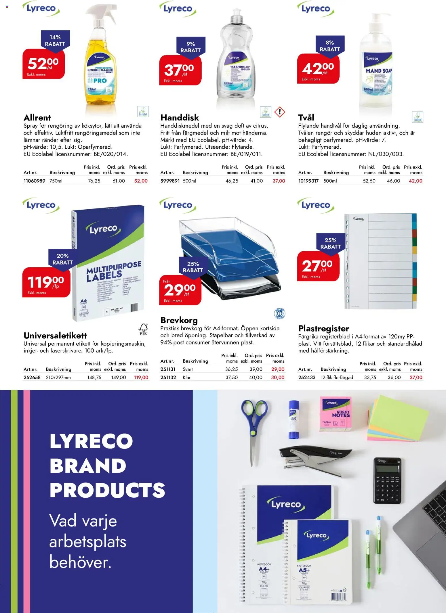 Lyreco reklamblad aktuell från 21/09/2026 | Sida: 6